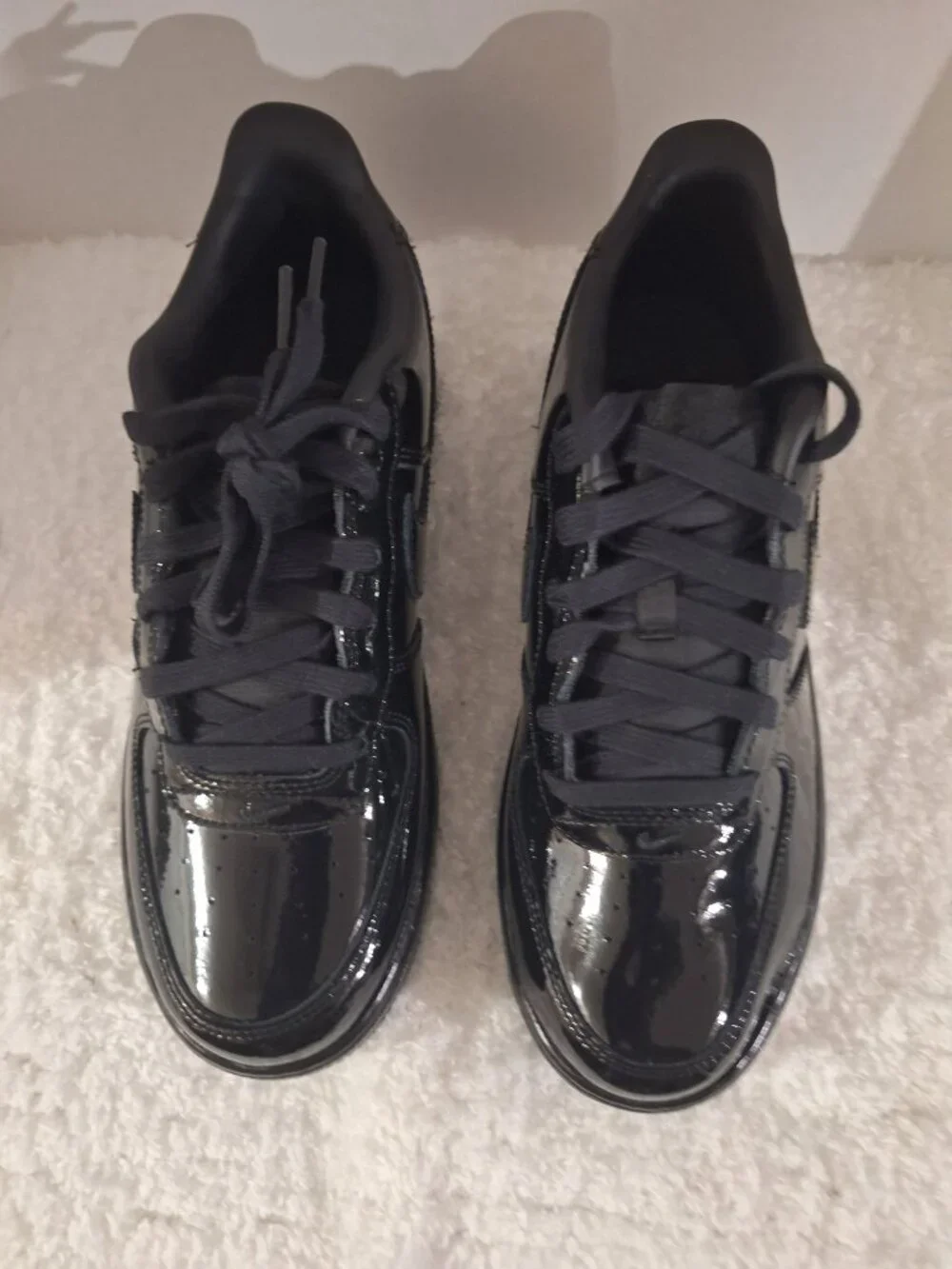 Nike Air Force 1 Patent Black Size 7